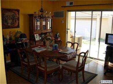 Dining room next to the living room