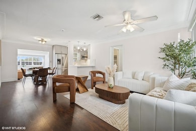 Great Open Concept Living and Dining Space