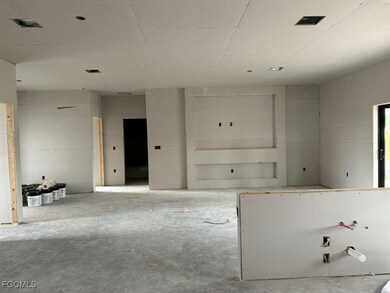 Sheetrock is up, electric is wired, plumbing is in place.