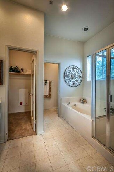 Master bathroom with 2 walk-in closets!