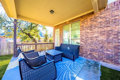 View of patio featuring an outdoor living space