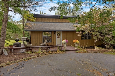 Side Deck off kitchen and second driveway
