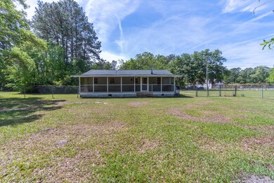 Fenced Yard with Screened Porch
