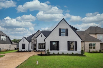 View of front of home featuring cooling unit, bric