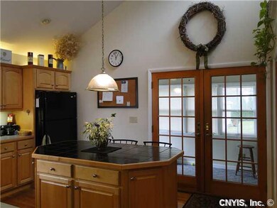 Kitchen FRENCH DOORS LEADING TO THE BACK PORCH
