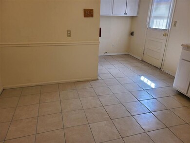 New tile flooring