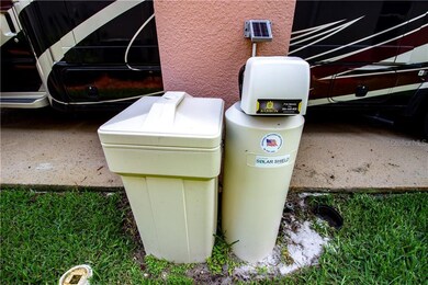 Solar water softener