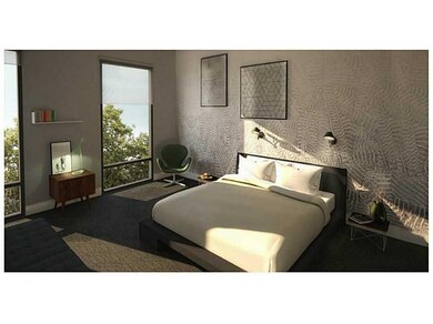 Bedroom. sample unit rendering
