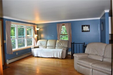 Another view of living room. Spiral...