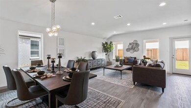 The Gourmet Kitchen flows into the Casual Dining a