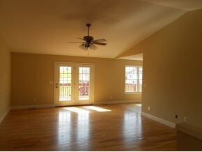 great roomvaulted ceiling