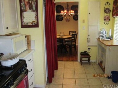 View of Kitchen As You Enter The Dining Room