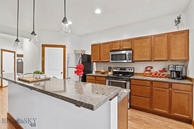 Kitchen with pantry & granite counters
