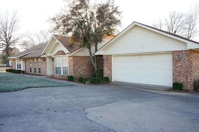 Ranch-style house with a garage