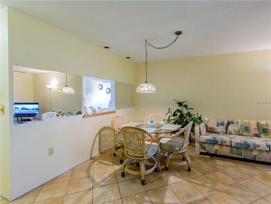 Dining area has a pass thru from the Kitchen.