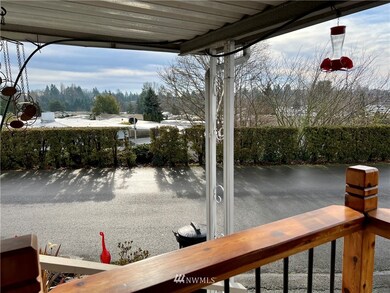 Enjoy panoramic views from the spacious deck!