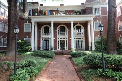 This is the front entrance to the Middle Building