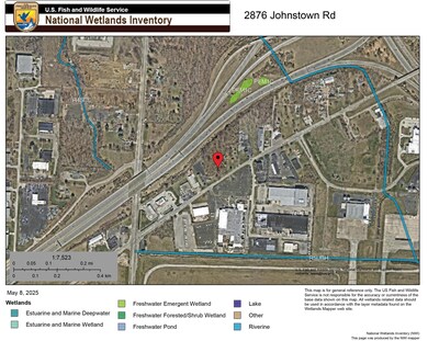 Wetlands Map