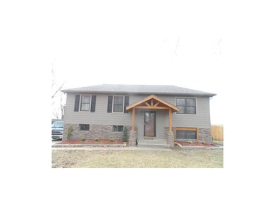 Exterior updated with stone trim and Porch.