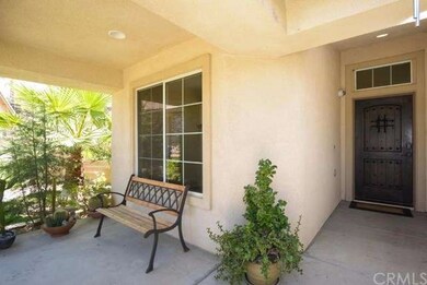 Relaxing covered front porch.