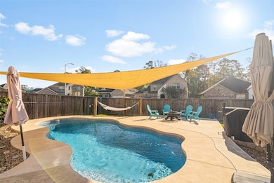 Look at all the entertaining deck space here.   Th