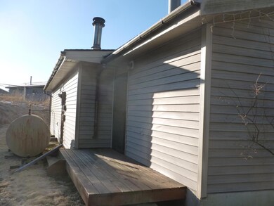 Vinyl siding and two outside porches