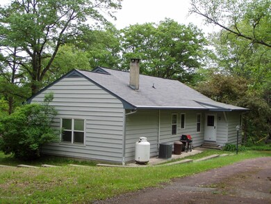 Side and back of home