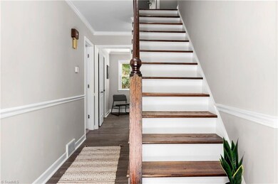 Refinsihed Stairs in Entry