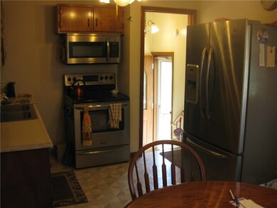 Kitchen to basement or out back door.