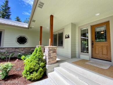Covered front porch