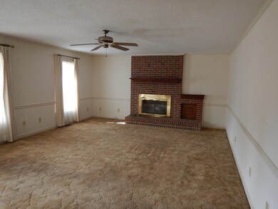 Living Room with Fireplace