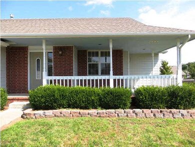 with covered porch