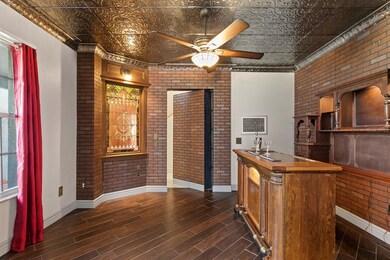 Your very own Speakeasy hidden room.  Antique Bar 