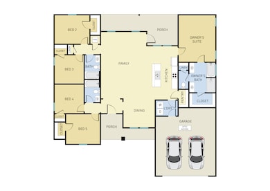 Dalton Floor Plan WITHOUT sizes