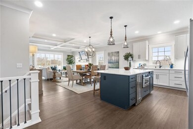 The Madison is an open floor plan concept.