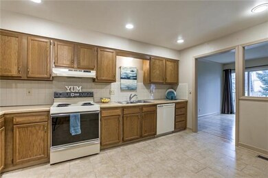 Large eat in kitchen with pantry.