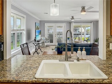 KITCHEN VIEW TO SUNROOM
