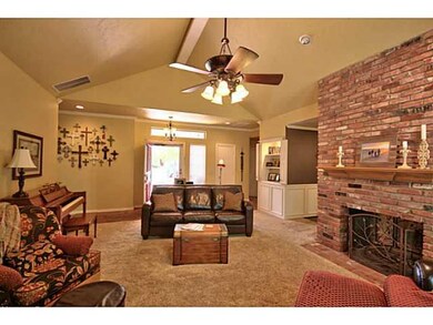 Living Room. Living Room features a double sided f