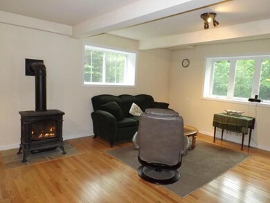 Brand new beautiful hardwood floors.