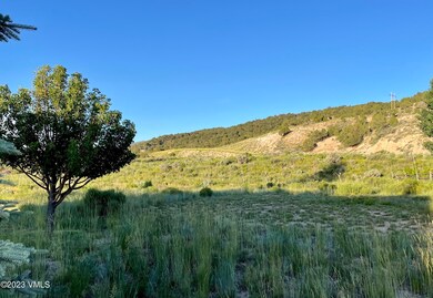 View of BLM area behind lot