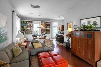 Open living / dining space