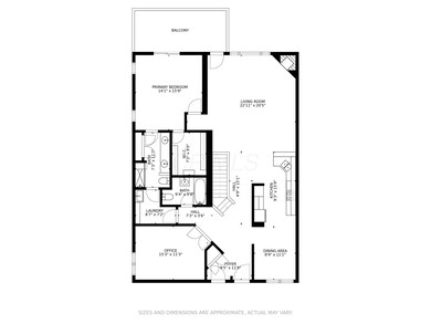 main level floorpan