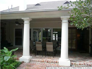 Covered Rear Porch
