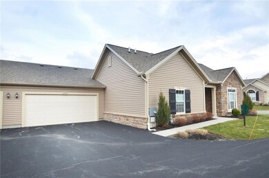 Attached two car garage
