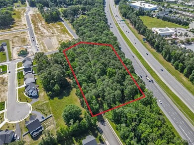 Aerial overview of property's location featuring a