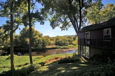 view of river from patio