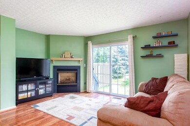Living Room with Gas Log Fireplace