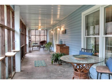 Massive screened-in porch