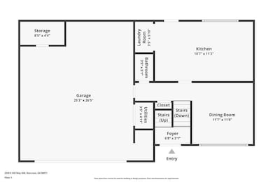 Home floor plan