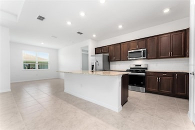 Kitchen from living room